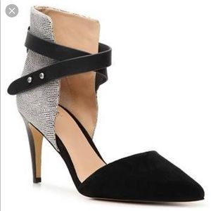 Joes Jeans Lauren Black/White Heels